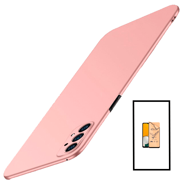 Kit Película CeramicGlass + Capa SlimShield para Samsung Galaxy A23 5G - Rosa