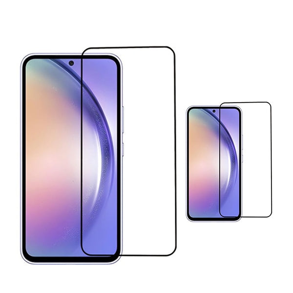 Kit 2 Vidros Premium Full Cover Phonecare Para Samsung Galaxy A26  - Transparente/Preto