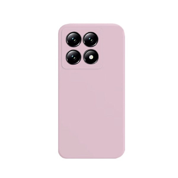 Kit Vidro Clearglass + Capa Silicone Líquido + Suporte L PHONECARE Para Xiaomi 15T 5G - Rosa