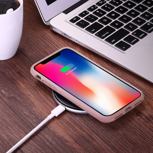 Kit Vidro Anti-Spy + Capa Silicone Líquido + Suporte Magnético Reforçado PHONECARE Para Apple iPhone 17 Pro Max - Rosa
