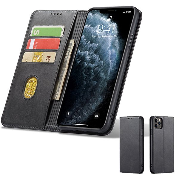 Capa MagneticFlipWallet para Xiaomi Redmi Note 9 4G