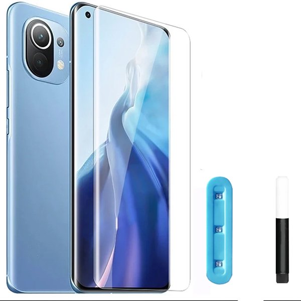 Película de Vidro Nano Curved UV para Xiaomi Mi 11 Ultra