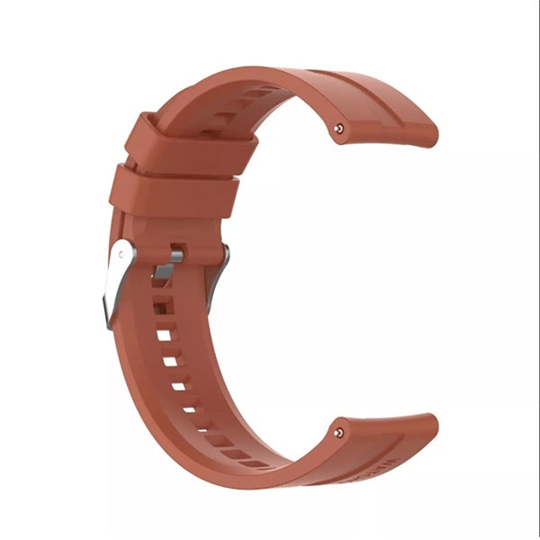 Bracelete Smoothsilicone com Fivela PHONECARE Para Garmin Venu 4 - 45 mm - Castanho
