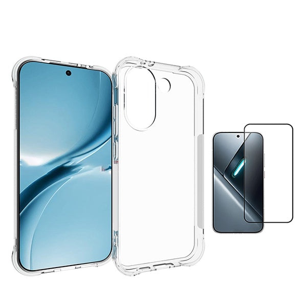 Kit Capa Superprotect Anti-Shock + Vidro Temperado PHONECARE Para Xiaomi Poco X8 Pro - Transparente