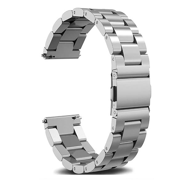 Bracelete Aço Stainless Lux + Ferramenta PHONECARE Para Huawei Watch GT 5 41mm - Prata
