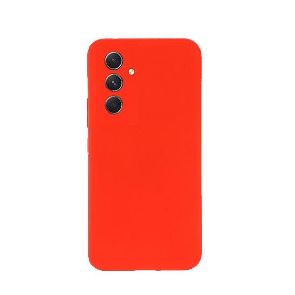 Capa Silicone Líquido para Samsung Galaxy A55 5G - Vermelho