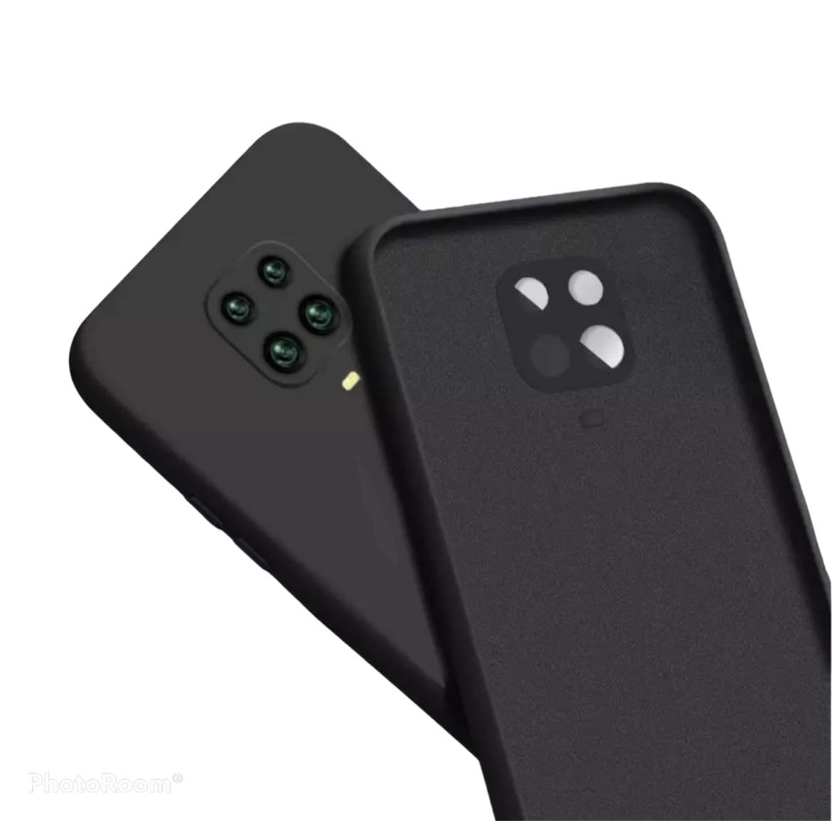 Capa Silicone Líquido para Xiaomi Redmi Note 10 Lite - Preto