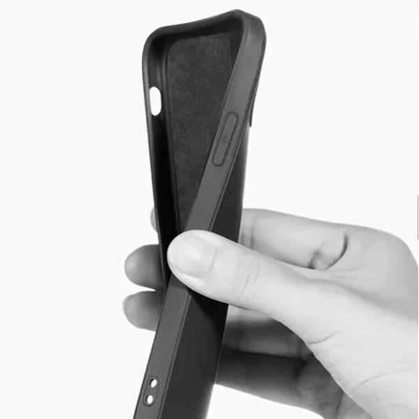Kit Película Hydrogel Frente + Capa Silicone Líquido +  Suporte Reforçado PHONECARE Para Xiaomi Redmi 15 - Preto