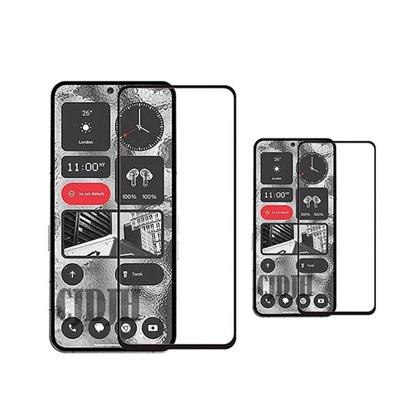 Kit 2 Vidros Premium Full Cover PHONECARE Para Nothing Phone (3a) Lite