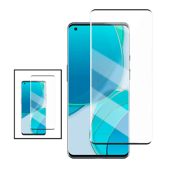 Kit 2 Vidro Premium Full Cover para Oppo Find X3 Neo