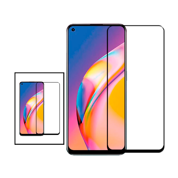 Kit 2 Película de Vidro Temperado Curved para Oppo Reno6 Pro+ 5G