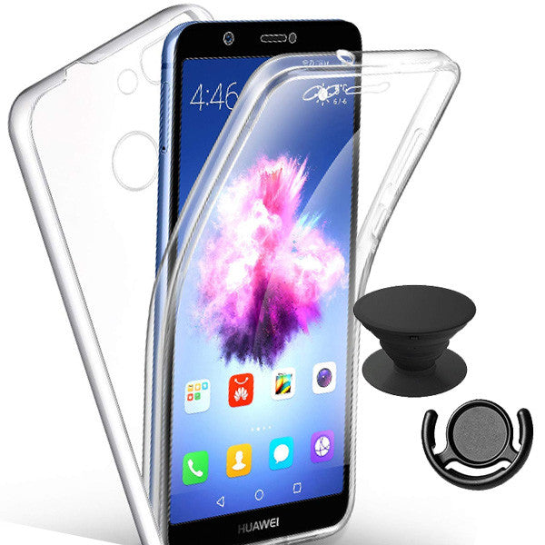 Kit Película 5d Anti-Spy + Capa 3x1 Military Defender para Xiaomi Poco M6 4G - Preto