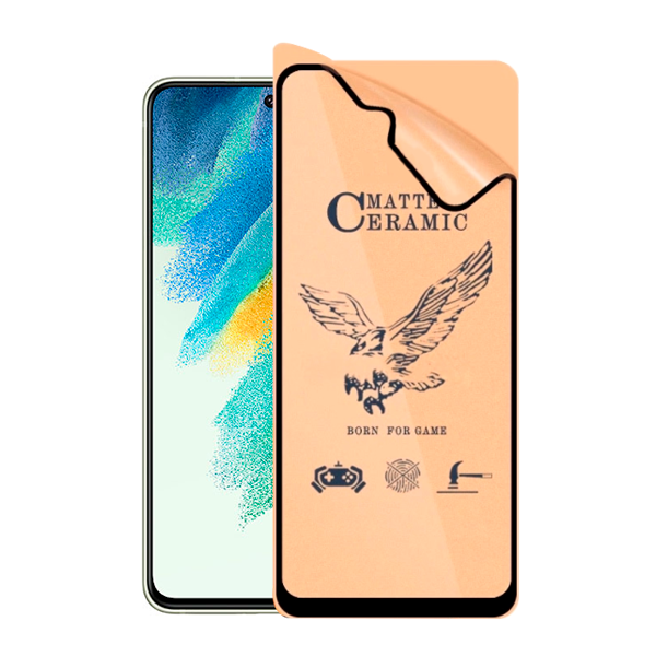 Película CeramicGlass para Samsung Galaxy S22 Ultra 5G - Transparente/Preto