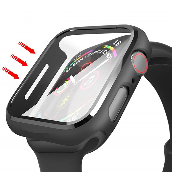Capa Anti-Impacto para Apple Watch Series 9 Aluminum - 41mm - Preto