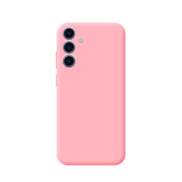 Kit Vidro Clearglass + Capa Silicone Líquido + Suporte L PHONECARE Para Samsung Galaxy S25 FE - Rosa