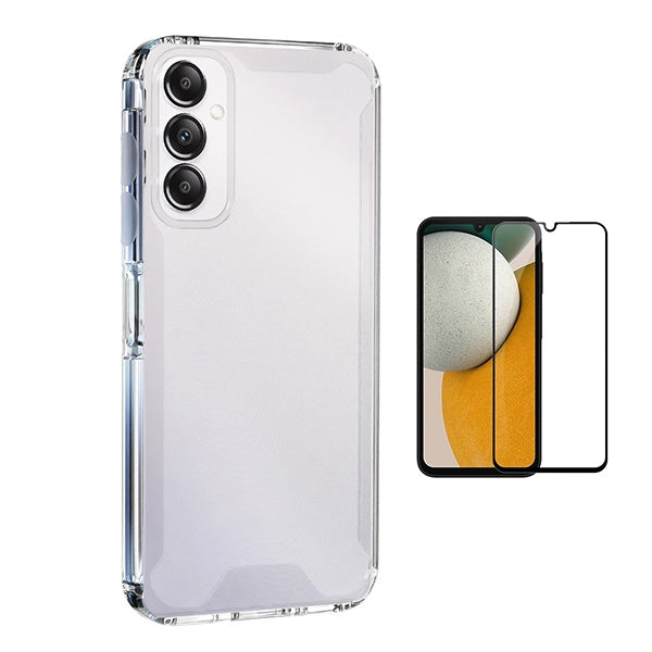 Kit Capa Superprotect Anti-Shock + Vidro Temperado Para Samsung Galaxy A16 5G - Transparente