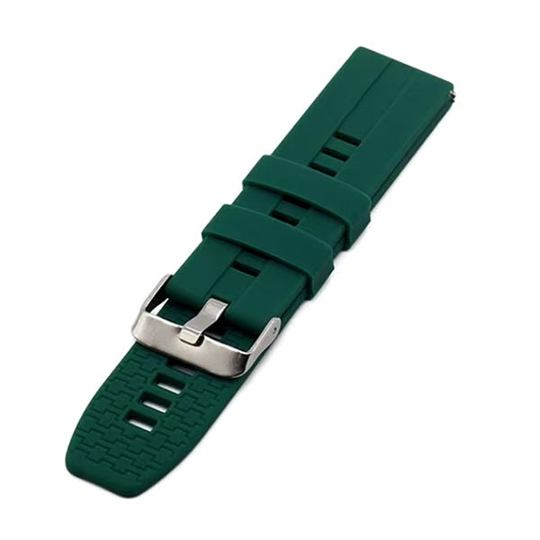 Bracelete Smoothsilicone Com Fivela PHONECARE Para Honor Watch 5 Pro - Verde