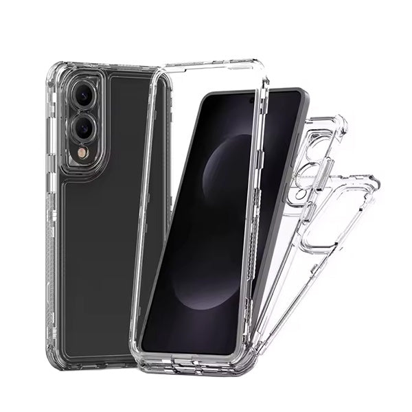 Capa 3x1 360° Impact Protection PHONECARE Para Samsung Galaxy S25 Edge 5G - Transparente