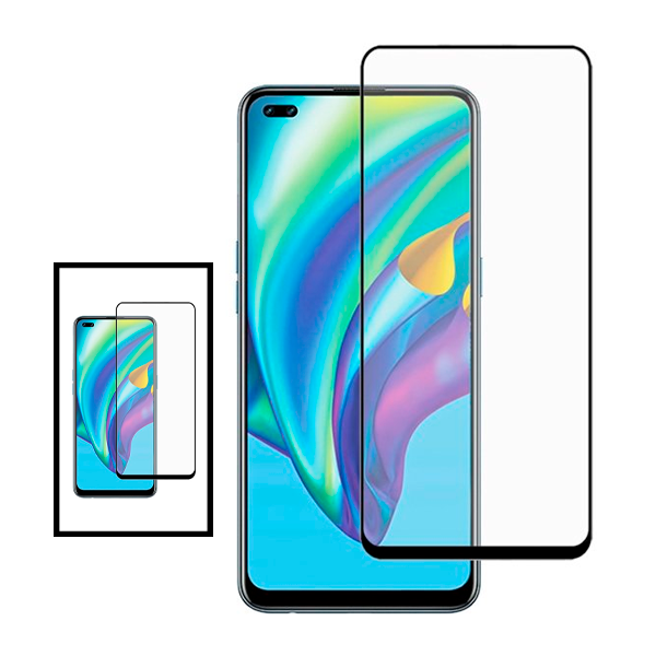 Kit 2 Vidro Premium Full Cover para Oppo Reno4 F