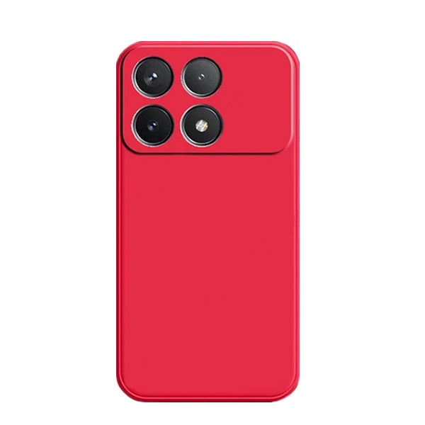 Capa Silicone Líquido para Xiaomi Poco F6 Pro - Vermelho