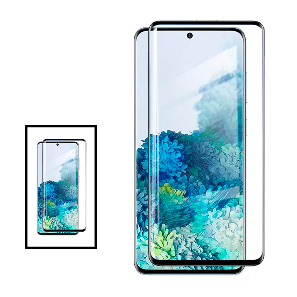 Kit 2 Película de Vidro Temperado Curved para Honor V40 Lite