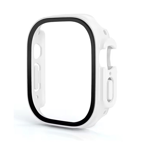 Capa Anti-Impacto Phonecare Para Apple Watch Ultra - 49mm - Transparente/Branco