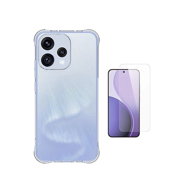 Kit Capa Superprotect Anti-Shock + Película de Vidro Clearglass PHONECARE Para Oppo Reno15 - Transparente