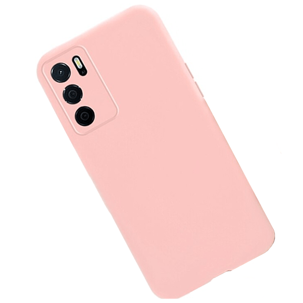 Capa Silicone Líquido para Oppo A54s - Rosa