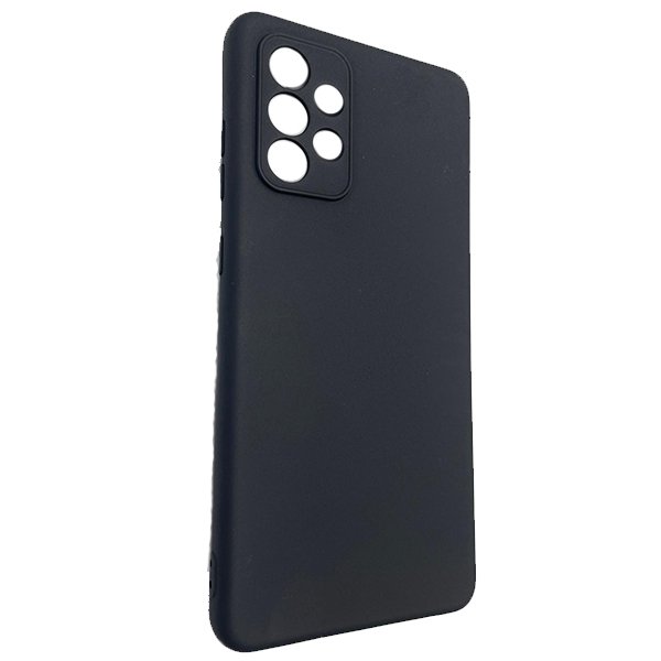 Capa Silicone Líquido para Samsung Galaxy A72 - Preto