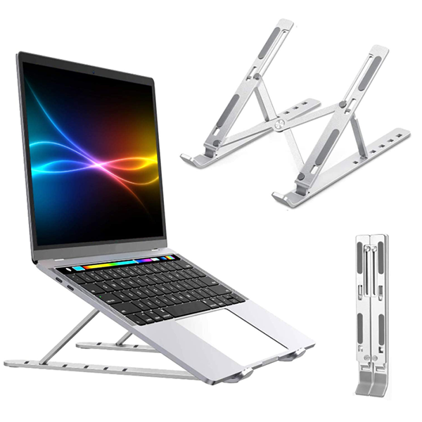 Suporte Ajustable Strong Holder para Tablet e Laptop de 11" a 17" - Prateado