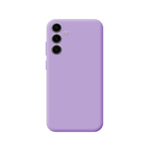 Kit Vidro Temperado + Capa Silicone Líquido PHONECARE Para Samsung Galaxy S25 FE 5G - Roxo