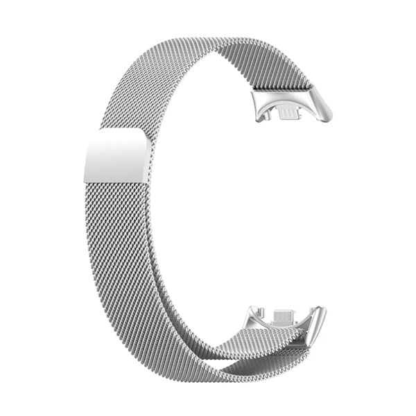 Bracelete Milanese Loop Fecho Magnético PHONECARE Para Xiaomi Mi Band 10 - Cinza
