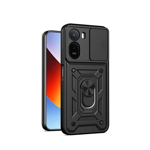 Capa Magnetic Slide Window PHONECARE Para Xiaomi Redmi A7 Pro 4G - Preto