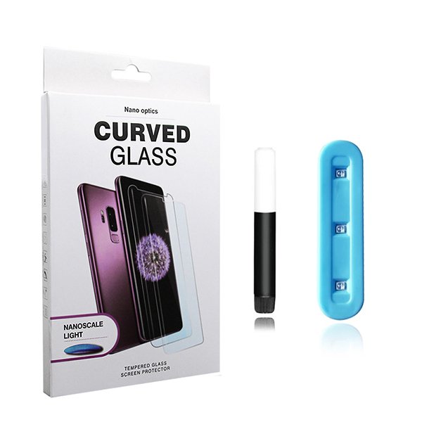 Película de Vidro Nano Curved UV para Apple Watch SE 3 - 44mm