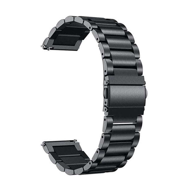 Bracelete Aço Stainless Lux + Ferramenta PHONECARE Para Garmin Venu 4 - 45 mm - Preto