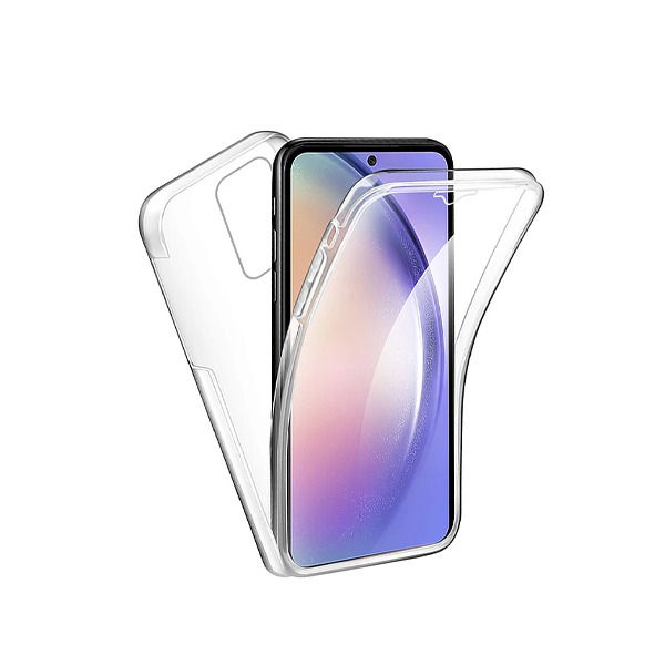 Capa 3x1 360° Impact Protection para Oppo A77 4G - Transparente