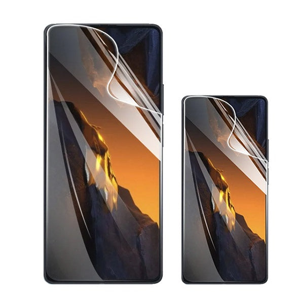 Kit 2 Películas Hydrogel Full Cover Frente para Xiaomi Poco F6 - Transparente