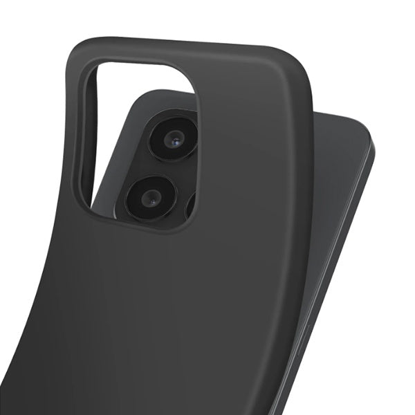 Kit Película Hydrogel Frente + Capa Silicone Líquido PHONECARE Para Honor 400 Smart - Preto