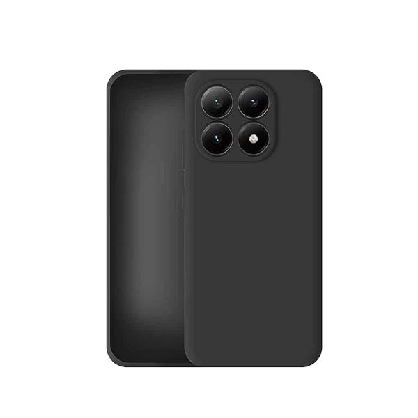 Kit Suporte Magnético + Capa Silicone Líquido PHONECARE Para Xiaomi 17 5G - Preto