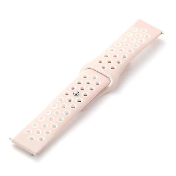 Bracelete Sportystyle PHONECARE Para Huawei Watch GT 6 - 46mm - Rosa / Branco
