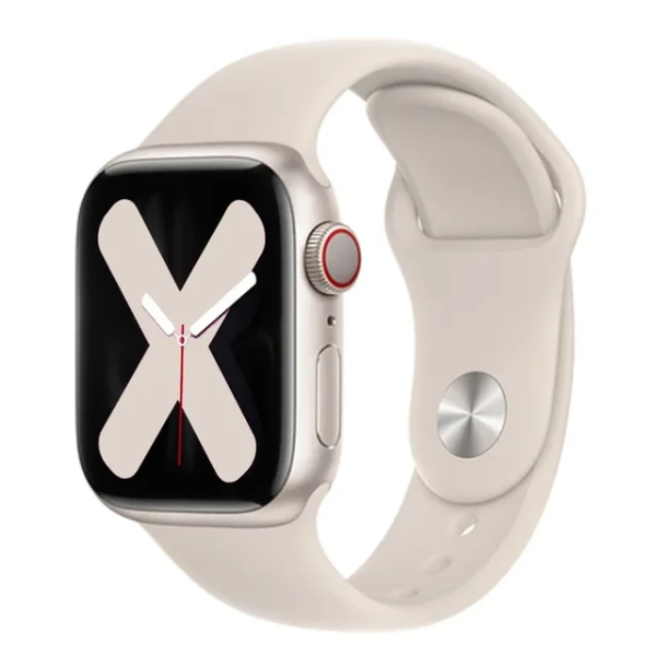 Bracelete Smoothsilicone PHONECARE Para Apple Watch Series 12 - 46mm - Creme