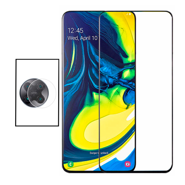 Kit Película de Camara Traseira + Vidro Premium Full Cover para Xiaomi Redmi K30 Ultra