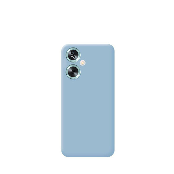 Capa Silicone Líquido para Oppo A79 5G - Azul Claro