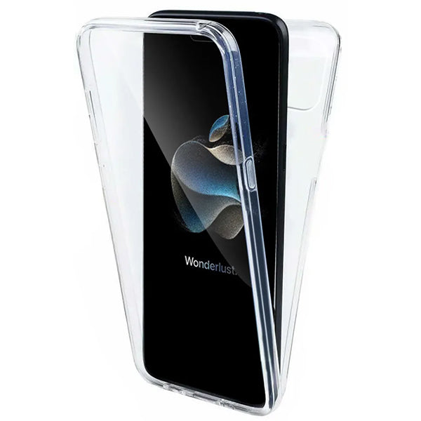 Capa 3x1 360° Impact Protection para Apple iPhone 15 Pro Max - Transparente