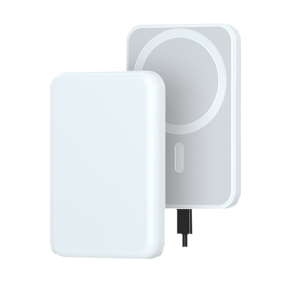 Magnetic PowerBank 5000mAH para Apple Iphone 12 Pro Max Cinza