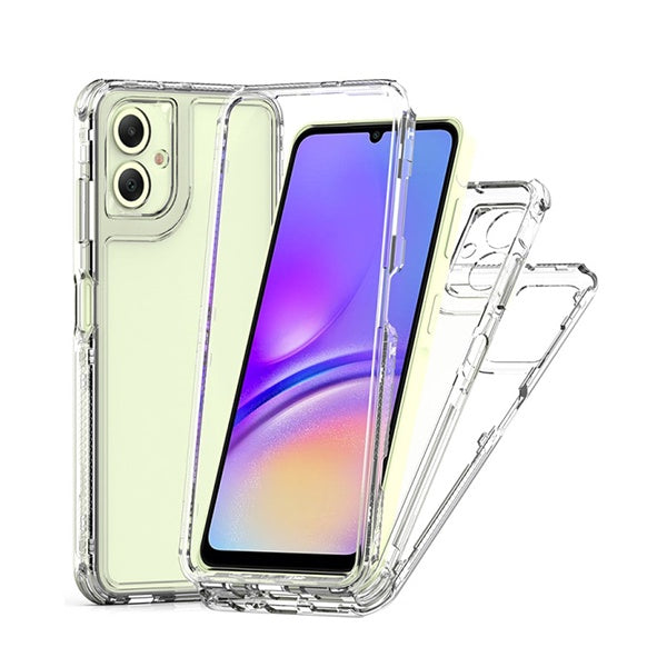 Kit Capa 360° Impact Protection + 1 Gripholder + 1 Suporte PHONECARE Para Samsung Galaxy A07 - Transparente/Preto