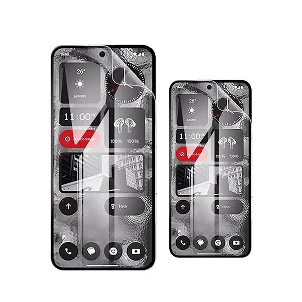 Kit 2 Películas Hydrogel Full Cover Frente PHONECARE Para Nothing Phone (3a) Lite