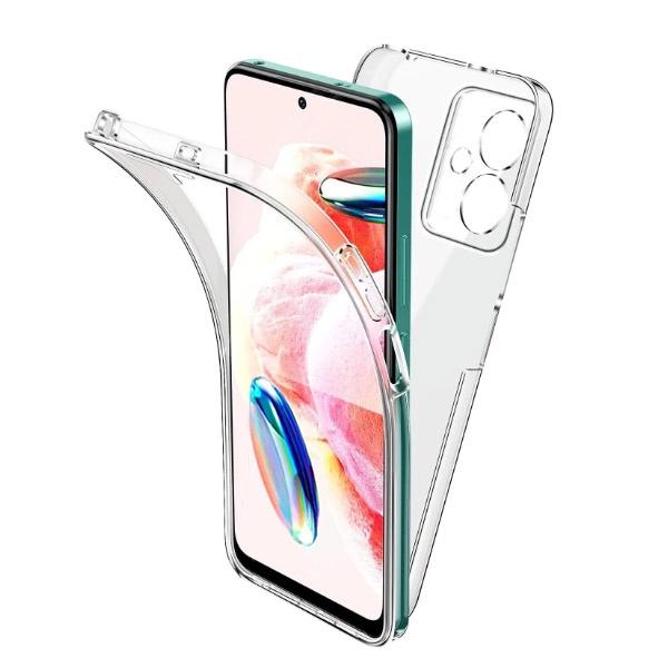 Capa 3x1 360° Impact Protection para Xiaomi Redmi Note 13 Pro+ 5G - Transparente