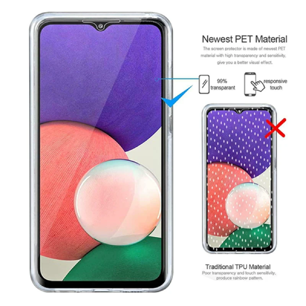 Kit Capa 360° Impact Protection + 1 Gripholder + 1 Suporte PHONECARE Para Samsung Galaxy A17 5G - Transparente/Branco