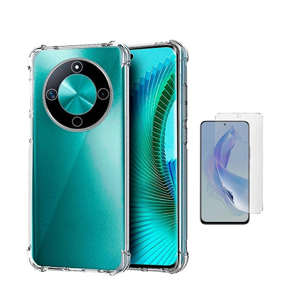 Kit Capa Superprotect Anti-Shock + Pelicula Hydrogel Frente PHONECARE Para Honor X9d - Transparente